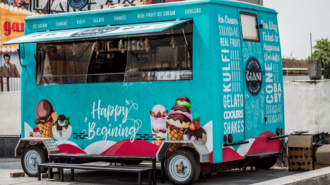 Food truck is a great unique business idea in India